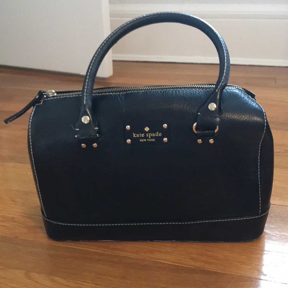 Black speedy Kate Spade bag
